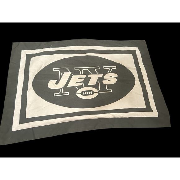 New York Jets Pillow Case Cover 30 Inches By 20.5 Inches NFL Football - Picture 1 of 3